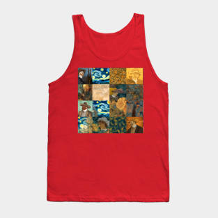 Van Gogh Paintings Mashup Tank Top